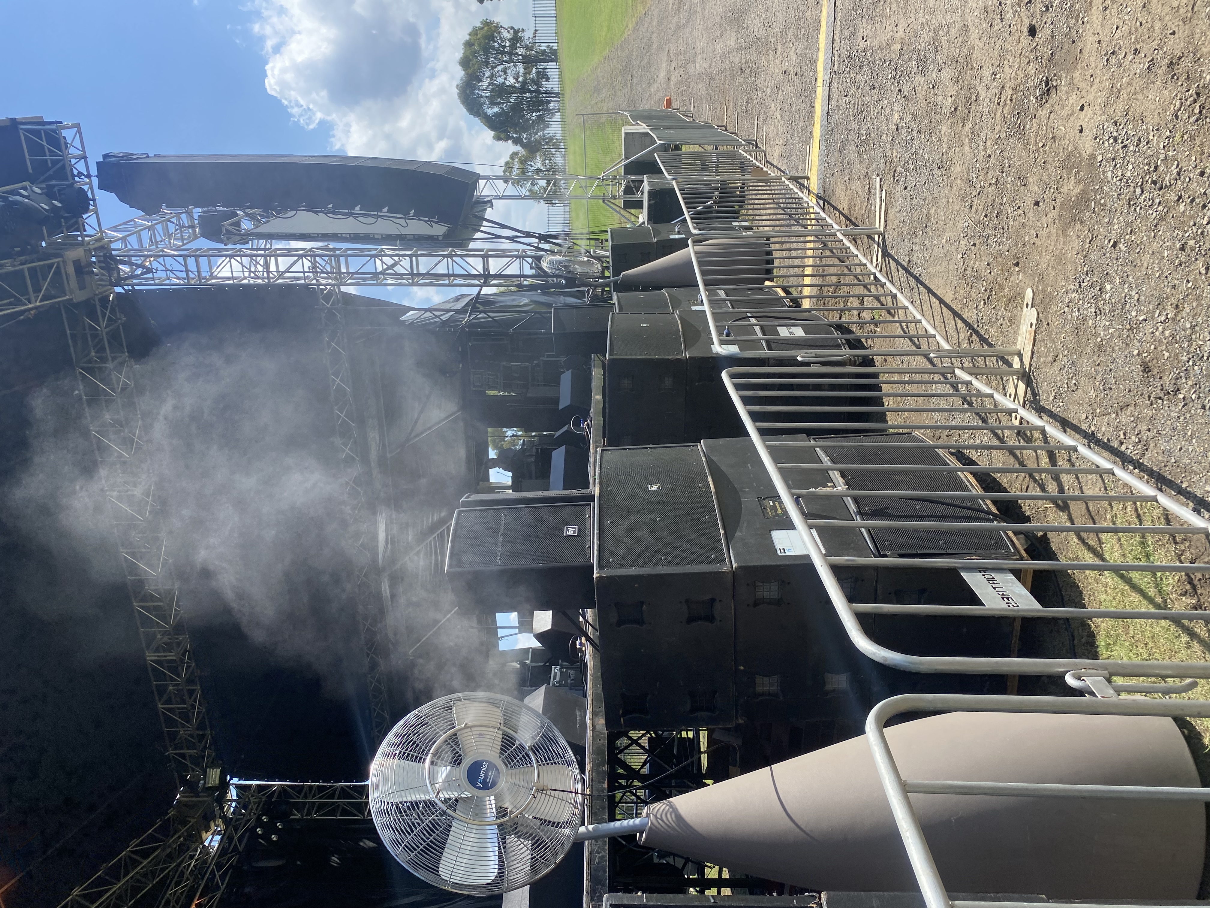 youmist fan unit with pump system