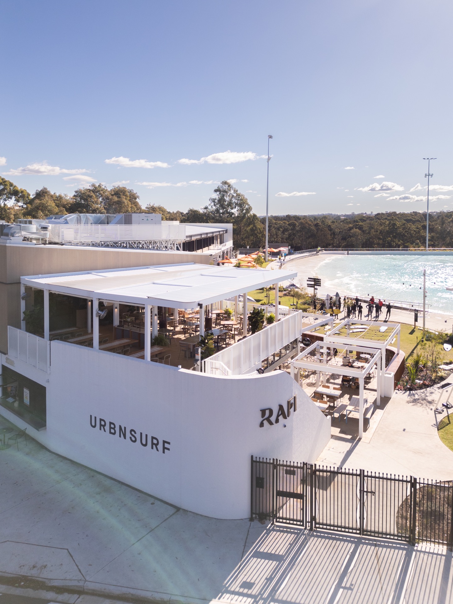 Urbnsurf Sydney misting system installation